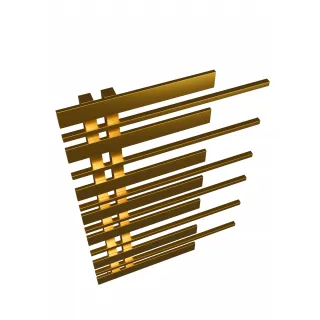 Grzejnik dekoracyjny Pianini 7-profili Lewy