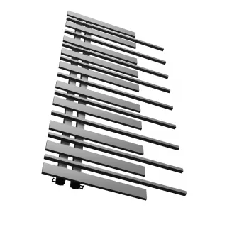 Grzejnik dekoracyjny Pianini 10-profili Lewy