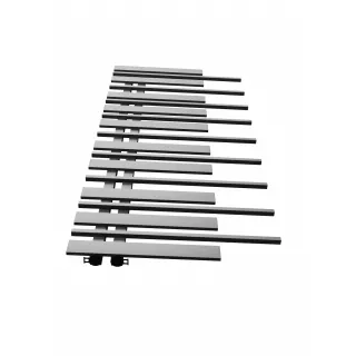 Grzejnik dekoracyjny Pianini 10-profili Lewy