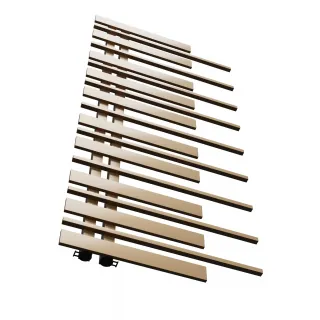 Grzejnik dekoracyjny Pianini 10-profili Lewy