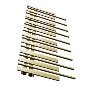 Grzejnik dekoracyjny Pianini 10-profili Lewy