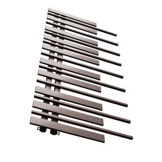 Grzejnik dekoracyjny Pianini 10-profili Lewy