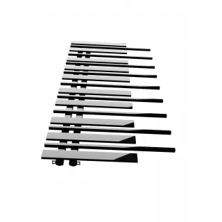 Grzejnik dekoracyjny Pianini 10-profili Lewy