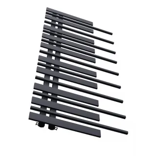 Grzejnik dekoracyjny Pianini 10-profili Lewy