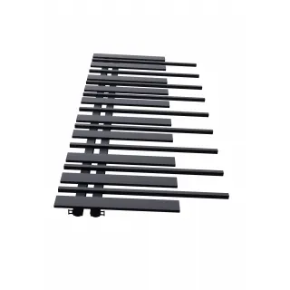 Grzejnik dekoracyjny Pianini 10-profili Lewy