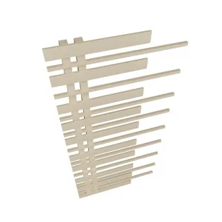 Grzejnik dekoracyjny Pianini 10-profili Lewy