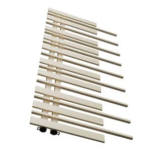 Grzejnik dekoracyjny Pianini 10-profili Lewy