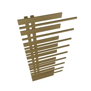 Grzejnik dekoracyjny Pianini 10-profili Lewy