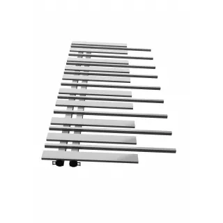 Grzejnik dekoracyjny Pianini 10-profili Lewy