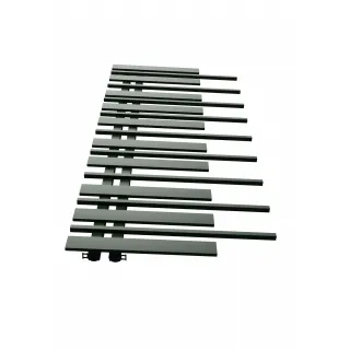 Grzejnik dekoracyjny Pianini 10-profili Lewy