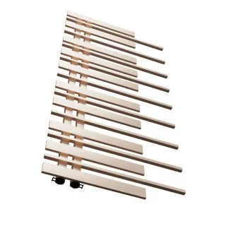 Grzejnik dekoracyjny Pianini 10-profili Lewy