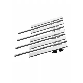 Grzejnik dekoracyjny Pianini 5-profili Prawy