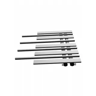 Grzejnik dekoracyjny Pianini 5-profili Prawy