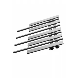 Grzejnik dekoracyjny Pianini 5-profili Prawy