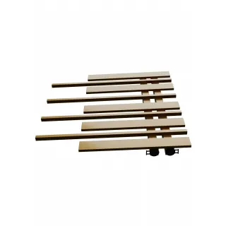 Grzejnik dekoracyjny Pianini 5-profili Prawy