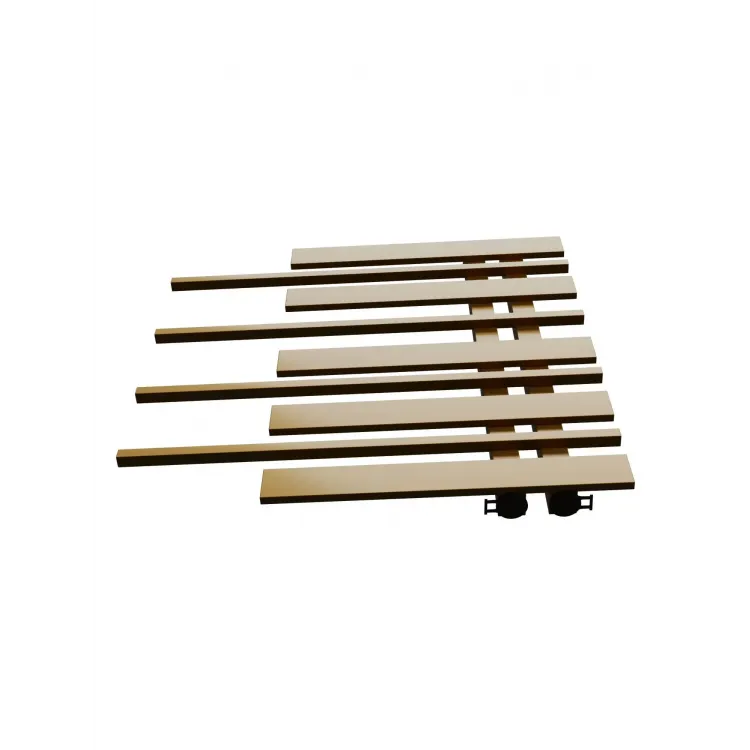 Grzejnik dekoracyjny Pianini 5-profili Prawy