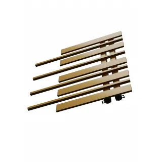 Grzejnik dekoracyjny Pianini 5-profili Prawy