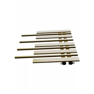 Grzejnik dekoracyjny Pianini 5-profili Prawy