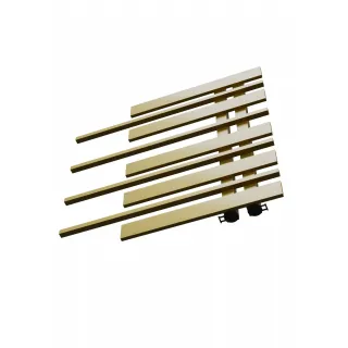 Grzejnik dekoracyjny Pianini 5-profili Prawy