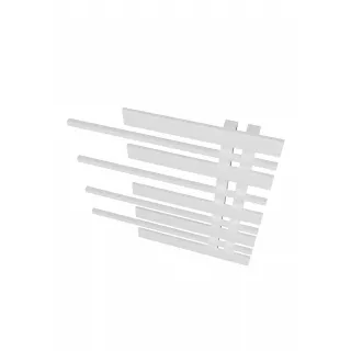 Grzejnik dekoracyjny Pianini 5-profili Prawy