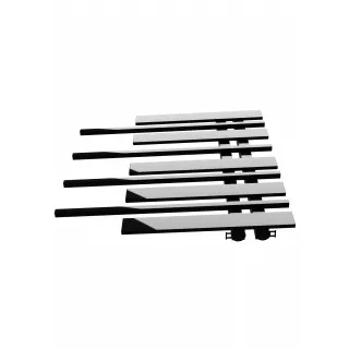 Grzejnik dekoracyjny Pianini 5-profili Prawy