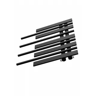 Grzejnik dekoracyjny Pianini 5-profili Prawy