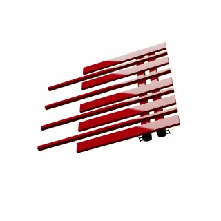 Grzejnik dekoracyjny Pianini 5-profili Prawy