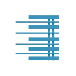 Grzejnik dekoracyjny Pianini 5-profili Prawy