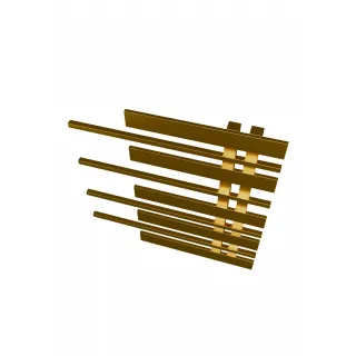 Grzejnik dekoracyjny Pianini 5-profili Prawy