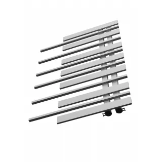 Grzejnik dekoracyjny Pianini 7-profili Prawy