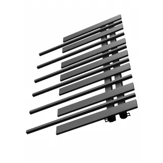 Grzejnik dekoracyjny Pianini 7-profili Prawy