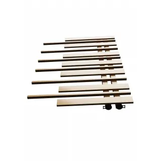 Grzejnik dekoracyjny Pianini 7-profili Prawy