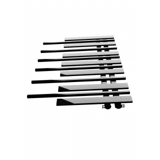 Grzejnik dekoracyjny Pianini 7-profili Prawy