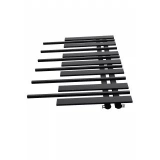 Grzejnik dekoracyjny Pianini 7-profili Prawy