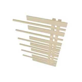 Grzejnik dekoracyjny Pianini 7-profili Prawy