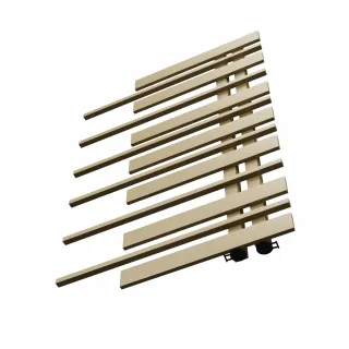 Grzejnik dekoracyjny Pianini 7-profili Prawy