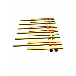 Grzejnik dekoracyjny Pianini 7-profili Prawy