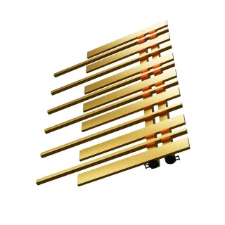 Grzejnik dekoracyjny Pianini 7-profili Prawy