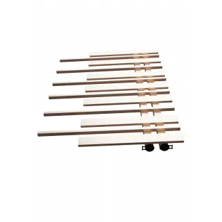 Grzejnik dekoracyjny Pianini 7-profili Prawy