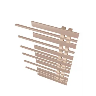 Grzejnik dekoracyjny Pianini 7-profili Prawy