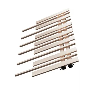 Grzejnik dekoracyjny Pianini 7-profili Prawy