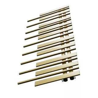 Grzejnik dekoracyjny Pianini 10-profili Prawy