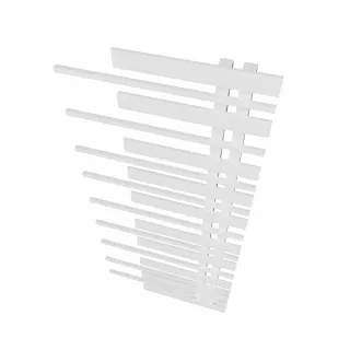 Grzejnik dekoracyjny Pianini 10-profili Prawy