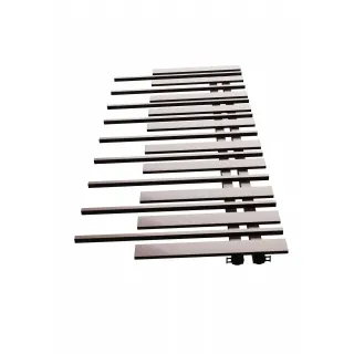 Grzejnik dekoracyjny Pianini 10-profili Prawy