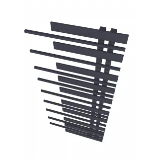 Grzejnik dekoracyjny Pianini 10-profili Prawy