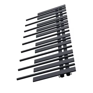 Grzejnik dekoracyjny Pianini 10-profili Prawy