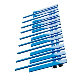 Grzejnik dekoracyjny Pianini 10-profili Prawy