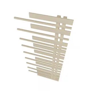 Grzejnik dekoracyjny Pianini 10-profili Prawy