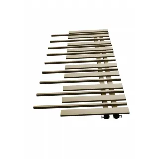 Grzejnik dekoracyjny Pianini 10-profili Prawy