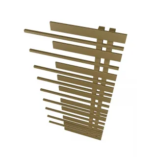 Grzejnik dekoracyjny Pianini 10-profili Prawy